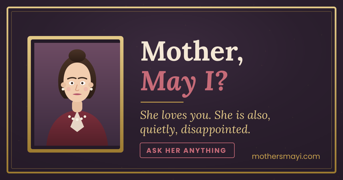 Mother, May I? — 官网预览图